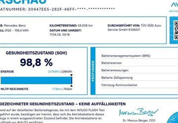 Mercedes-Benz EQS 58.640 km 64.890 &euro; Ergolding 84030