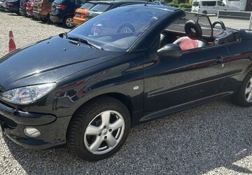 Peugeot 206 CC Platinum Leder Klima SHZ 185.000 km 1.450 &euro; Altdorf 84032