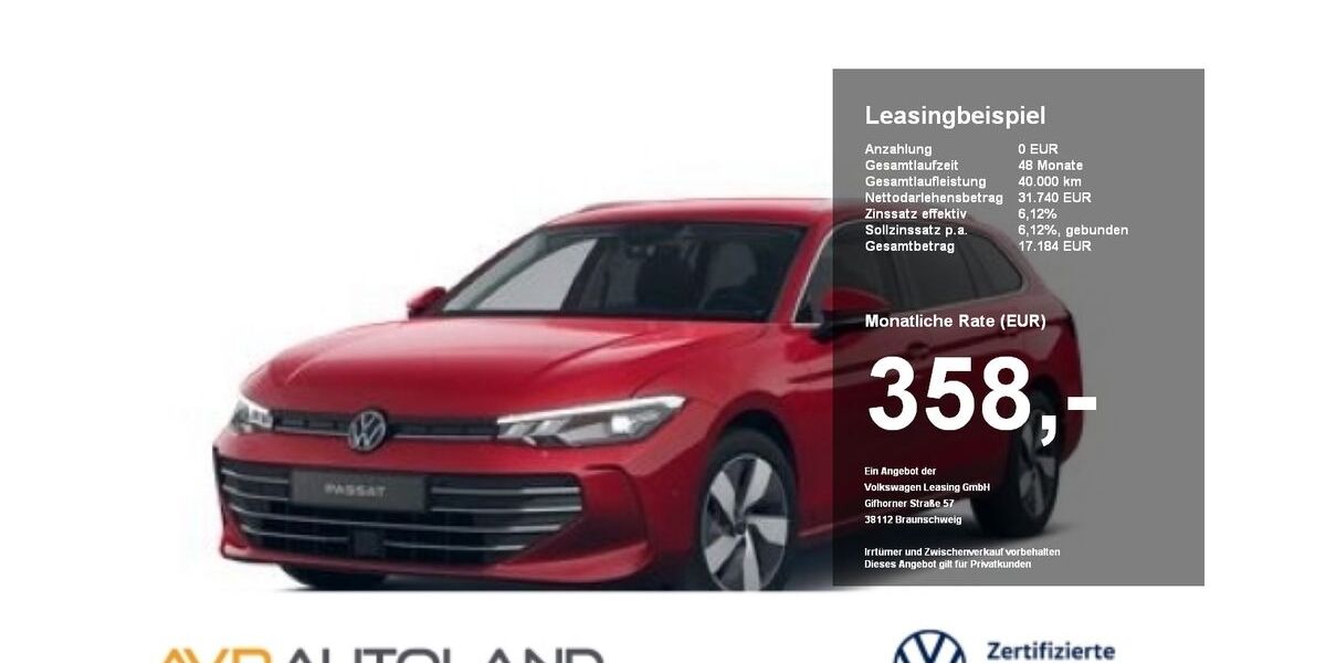 VW Passat Variant 25.629 km 31.740 &euro; Dingolfing 84130