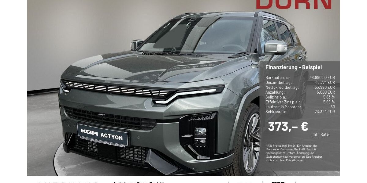 KGM Actyon 4.500 km 38.990 &euro; Landshut 84030