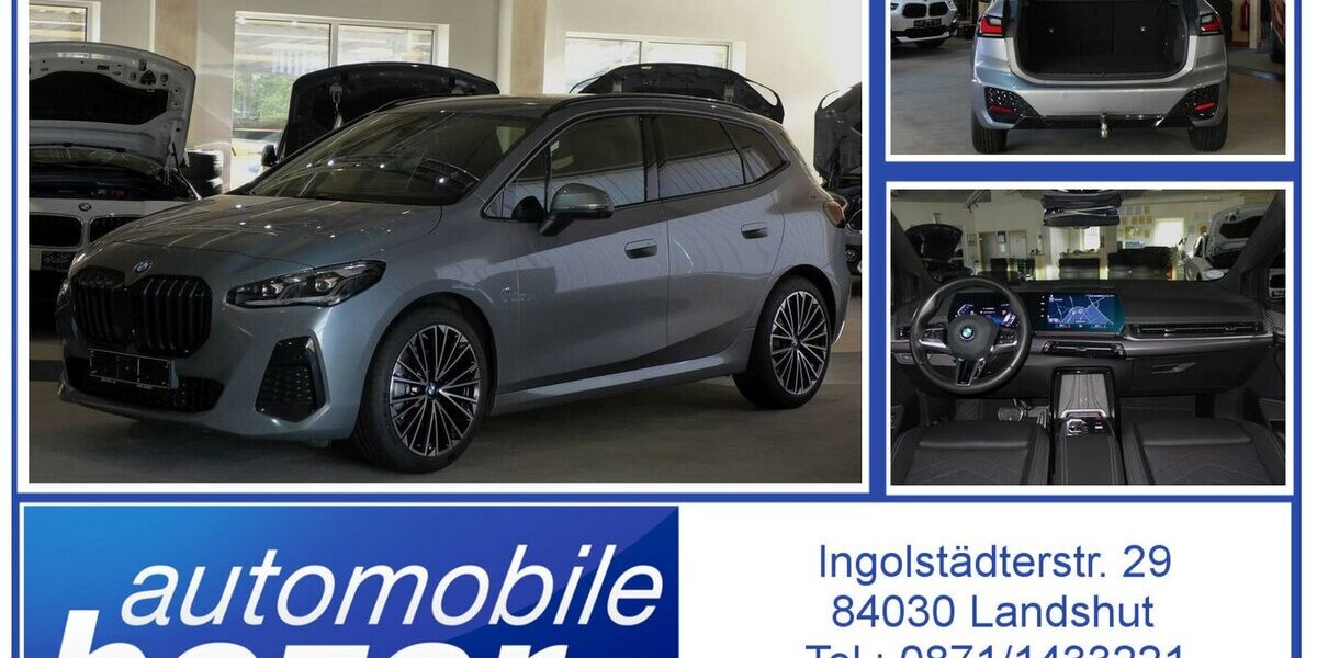 BMW 218 Active Tourer i MSport AHK,360°,HUD NP:57.770 21.800 km 30.590 &euro; Landshut 84030