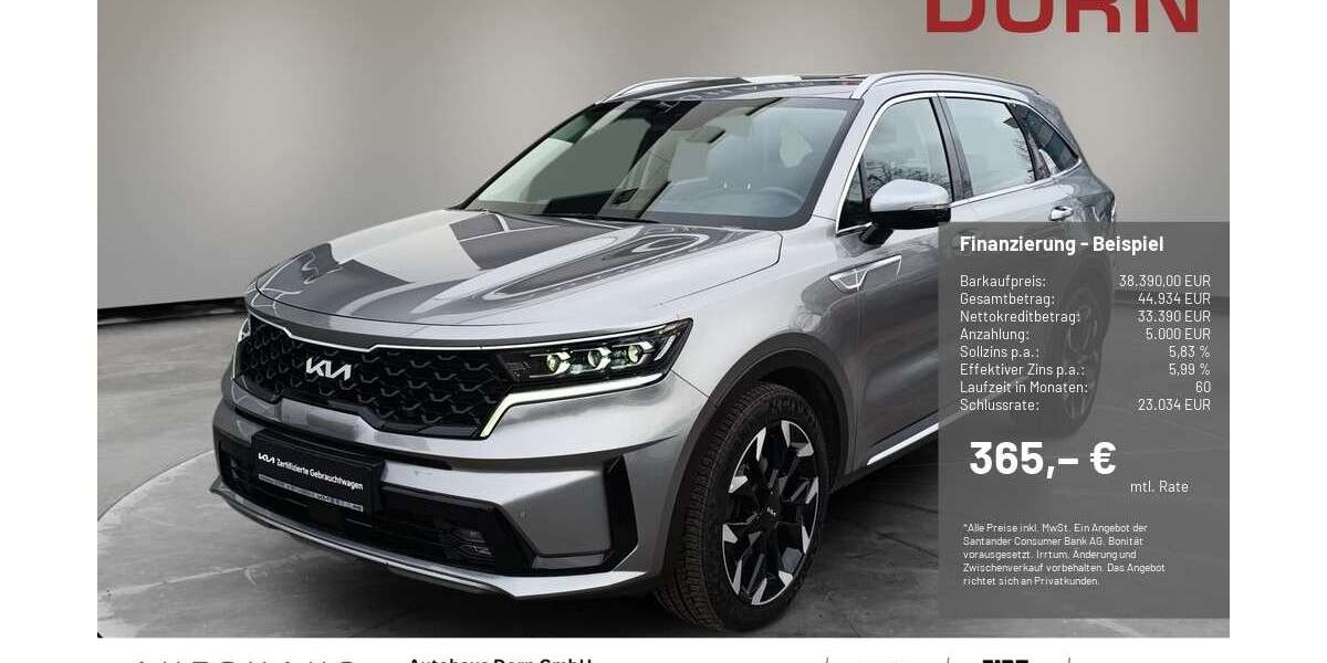 Kia Sorento 89.150 km 38.390 &euro; Landshut 84030