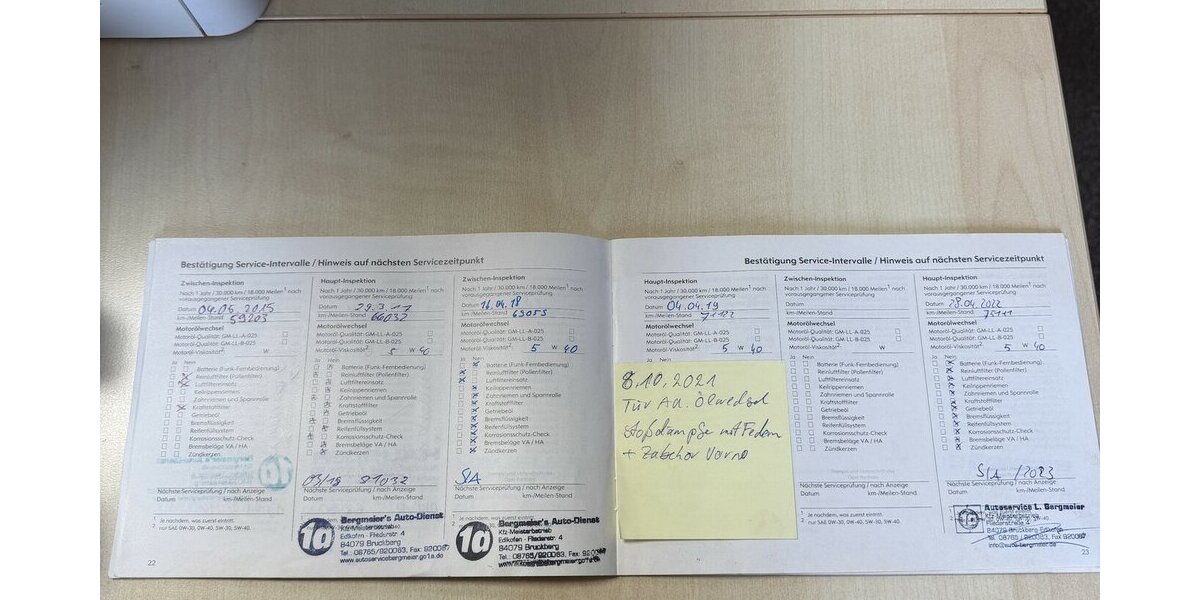 Opel Meriva Edition 1.6i Automatik Klima PDC 92.500 km 2.890 &euro; Altdorf 84032